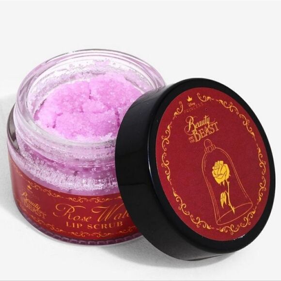 Disney Beauty And The Beast Rose Water Lip Scrub - Picture 1 of 2